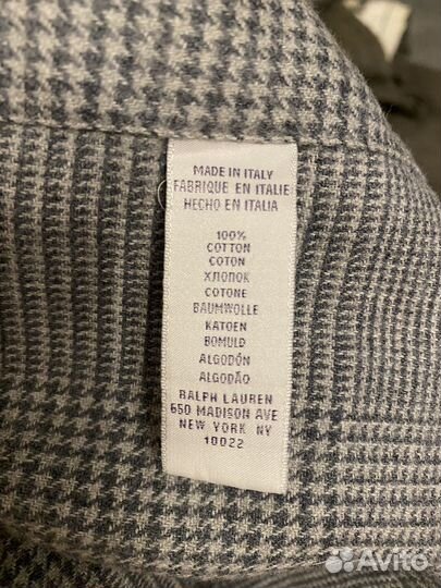 Ralph lauren рубашка