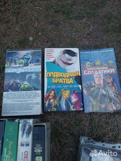 Видеокассеты vhs фильмы, мультфильмы