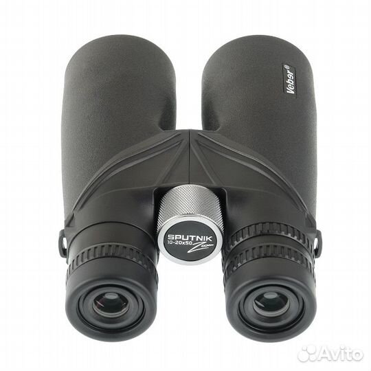 Бинокль Veber sputnik zoom 10-20х50 черный