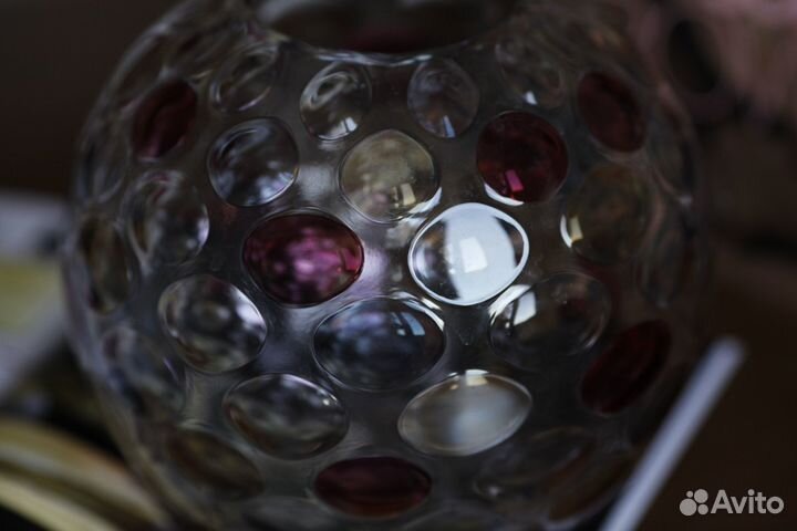 Ваза-шар винтажная Egermann (Чехия) 50-e гг