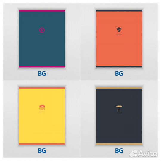 Набор предметных тетрадей 48 листов. 12 штук