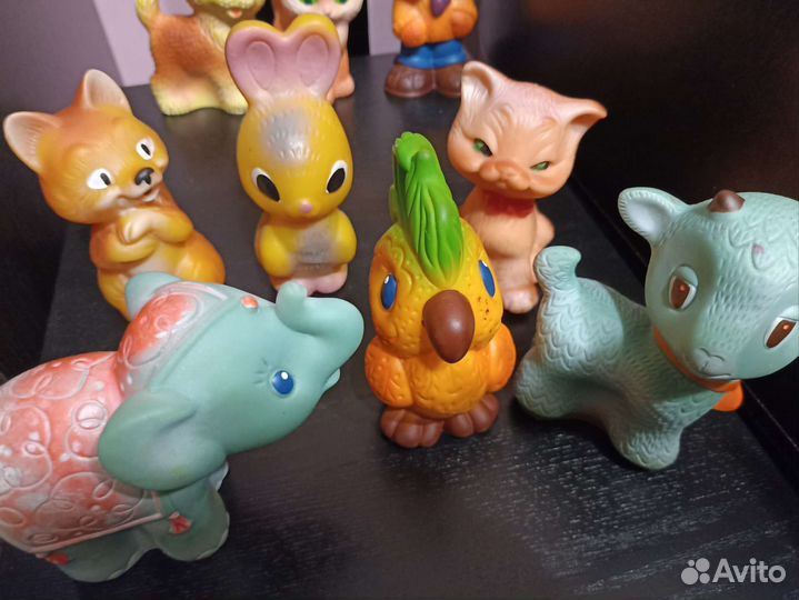 Резиновые игрушки СССР