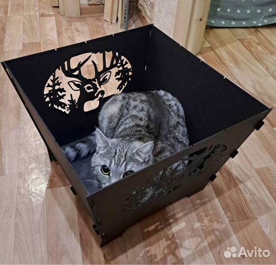 Кастровая чаша с решёткой гриль