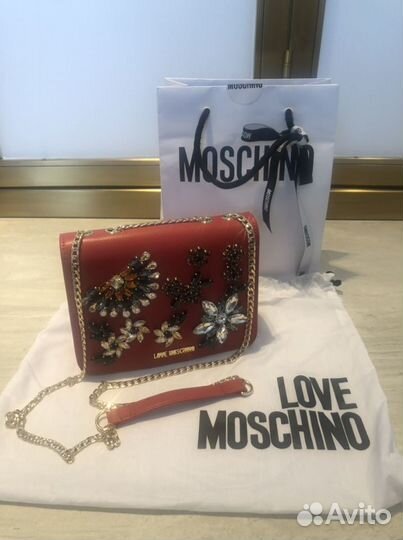Сумка оригинал Love Moschino новая 20*15*8