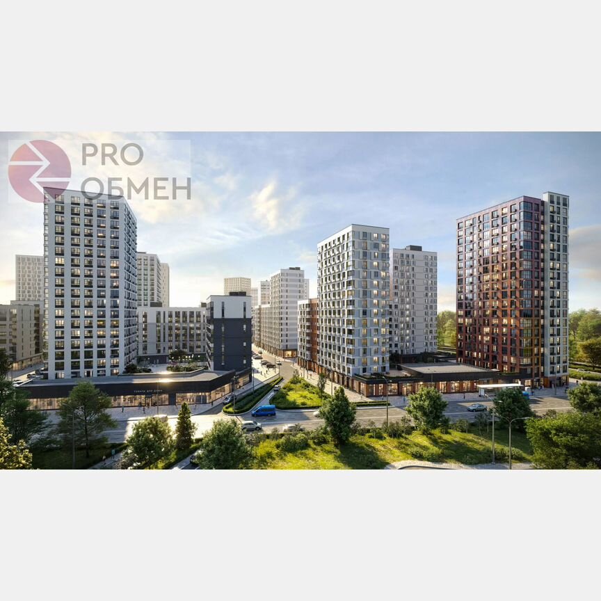 Квартира-студия, 21,4 м², 5/19 эт.