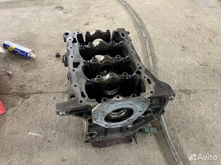 Блок двигателя vw skoda cda cdab