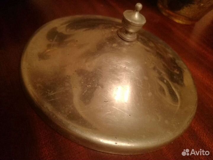 Крышка от винтажной сахарницы