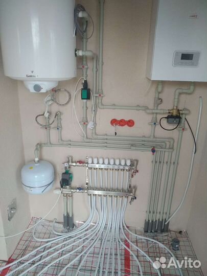 Отопление, водоснабжение, теплый пол