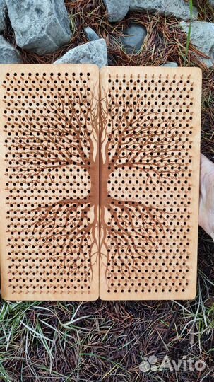 Доска садху с медными гвоздями для начинающих