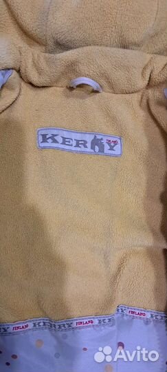 Зимний комбинезон kerry 86-92 для мальчика