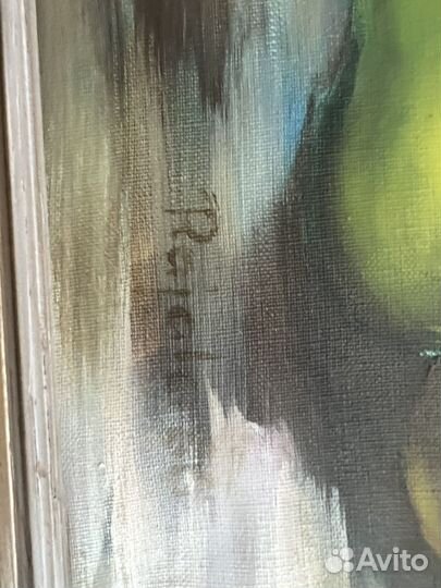 Картина маслом на холсте, натюрморт