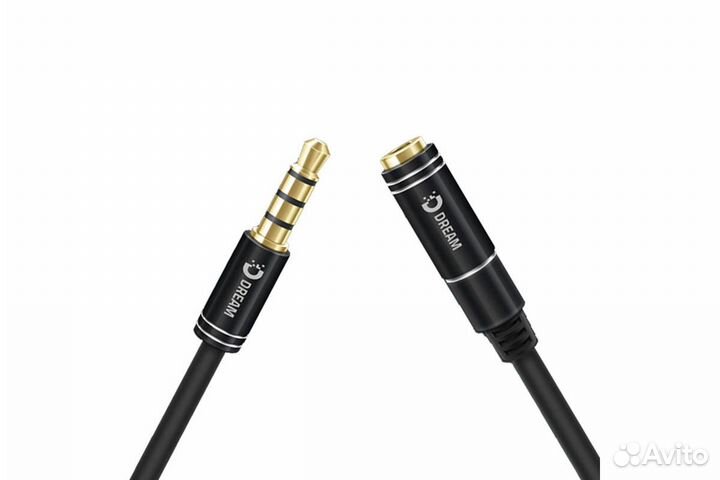 Аудиокабель удлинитель AUX Jack 3,5 Dream JD457