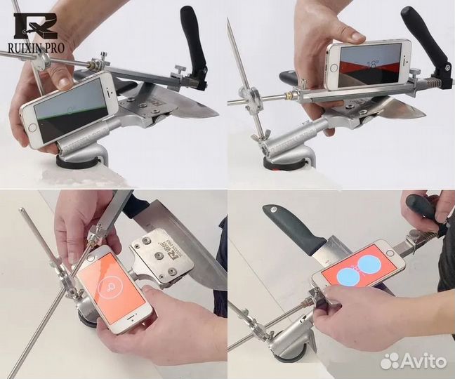 Точилка для ножей ruixin PRO + 4 Алмазных камня