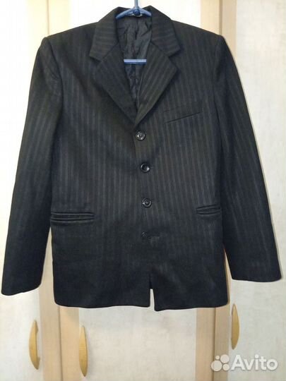 Пиджак школьный для мальчика 152