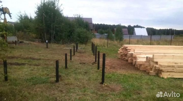 Сваи винтовые для фундамента