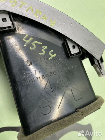 Дифлектор торпедо mitsubishi outlander xl