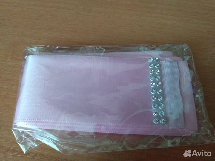 Лента розовая