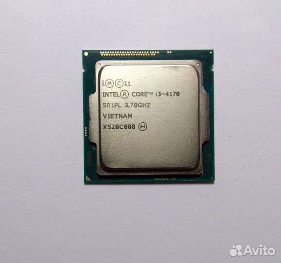 Процессор Intel Core i3 4170, 3700Мгц, s1150