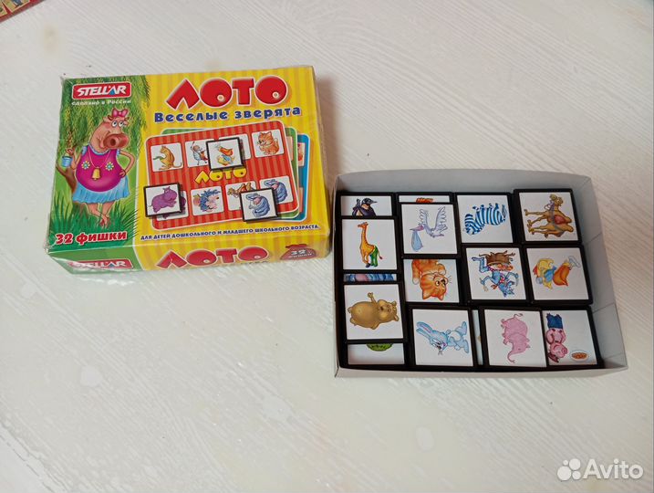 Детские настольные игры пакетом