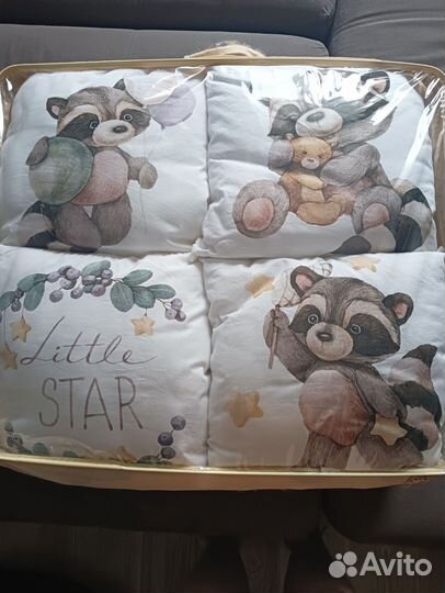 Бортики в детскую кроватку