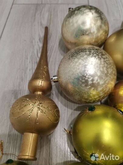 Набор ёлочных украшений игрушки на ёлку шары