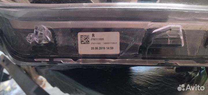 Фара правая kia ceed 3 передняя