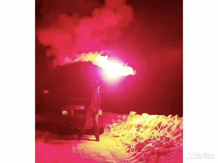 Фальшфейера аварийные японские, к-т из 5-ти шт