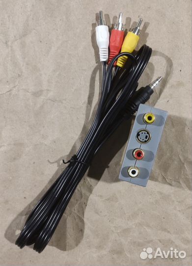 Переходник со scart на RCA или S-Video