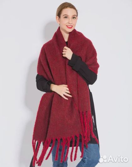 Кашемировый шарф женский