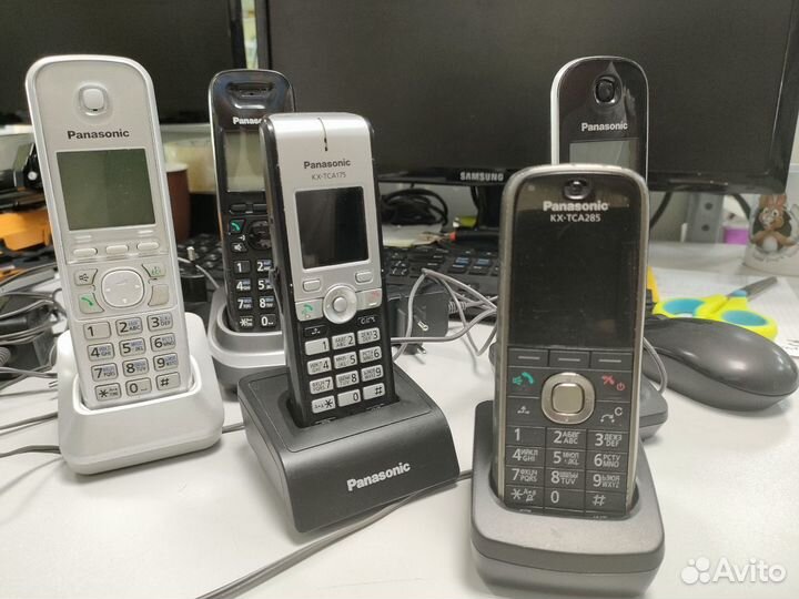 Телефонная трубка Panasonic kx-tga681 комплект