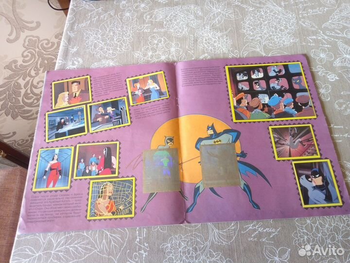 Альбом для наклеек panini бэтмен