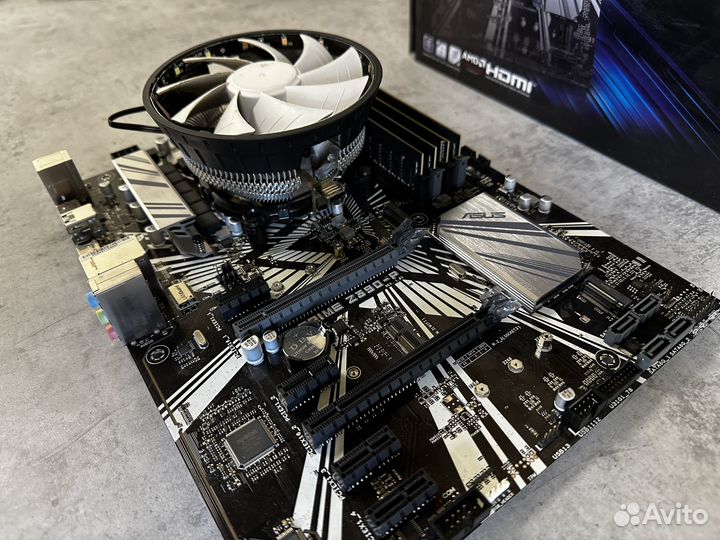 Связка asus Z370P + Intel i3 9100F + 16GB гарантия