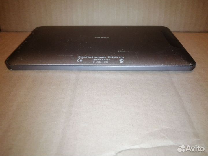 Планшет texet TM-7025 на запчасти