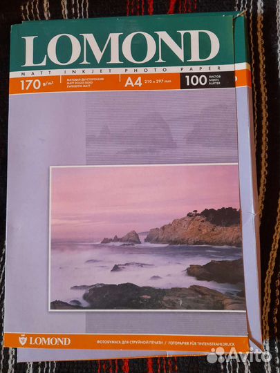 Фотобумага Lomond A4