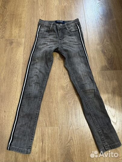 Джинсы для девочки 128