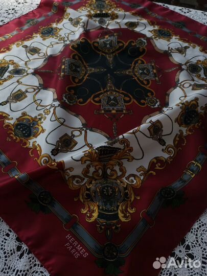 Платок в стиле Hermes Paris
