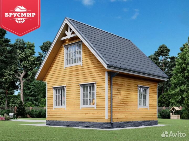 Дом из профилированного бруса