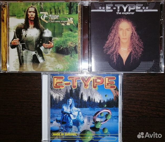 Группы E-type, E-rotic, CD, Сд диски
