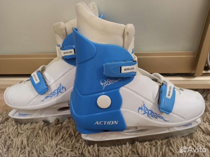 Коньки раздвижные