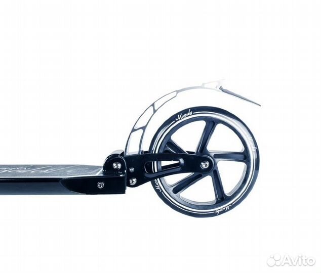 Самокат Mersedes с большими колёсами