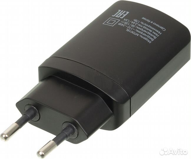Сеть Зу Buro QC3.0 2xUSB 5V/12V (Мощность 18 Watt)