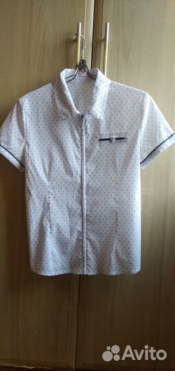 Блузки рубашки в школу/офис. Разм. 152-158,160-164