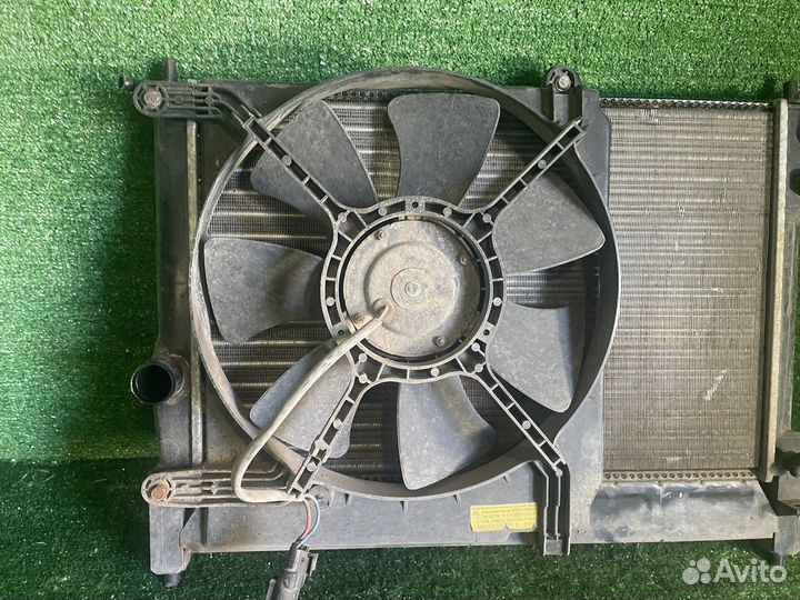 Радиатор охлаждения на daewoo nexia заз chance