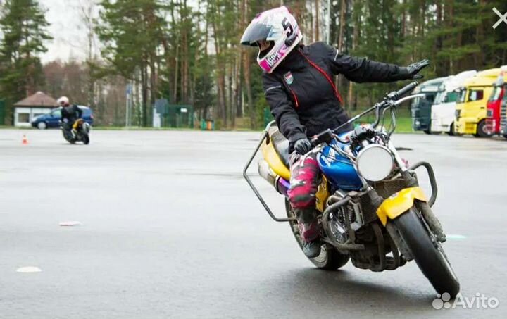 Контраварийная подготовка на мотоцикле