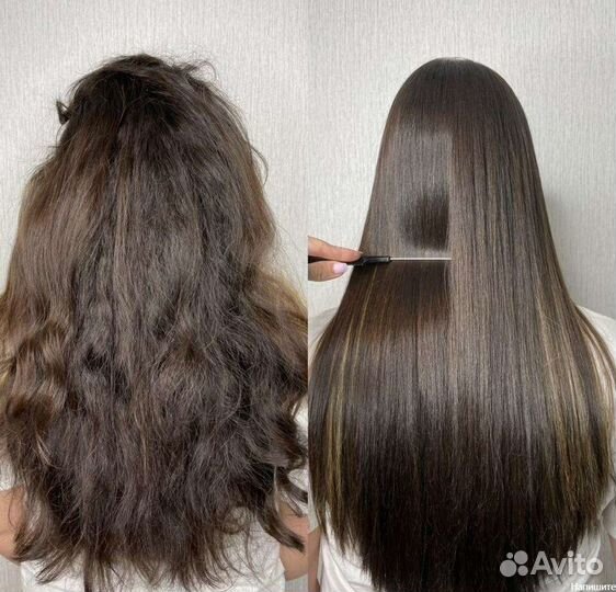 Кератиновое выпрямление волос - ботокс