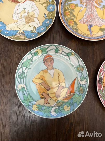 Коллекционные настенные тарелки. Villeroy boch