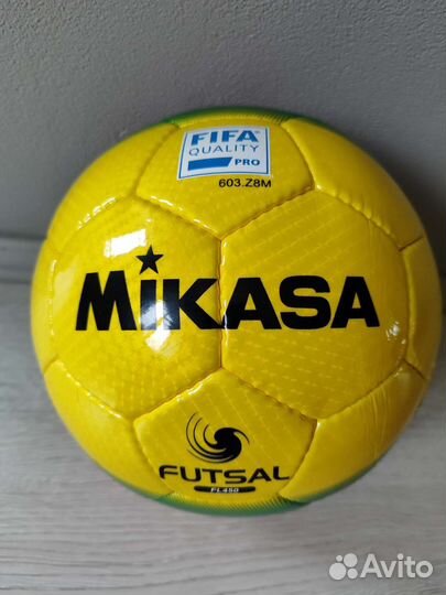 Футзальный мяч mikasa FL450 (YGR) оригинал