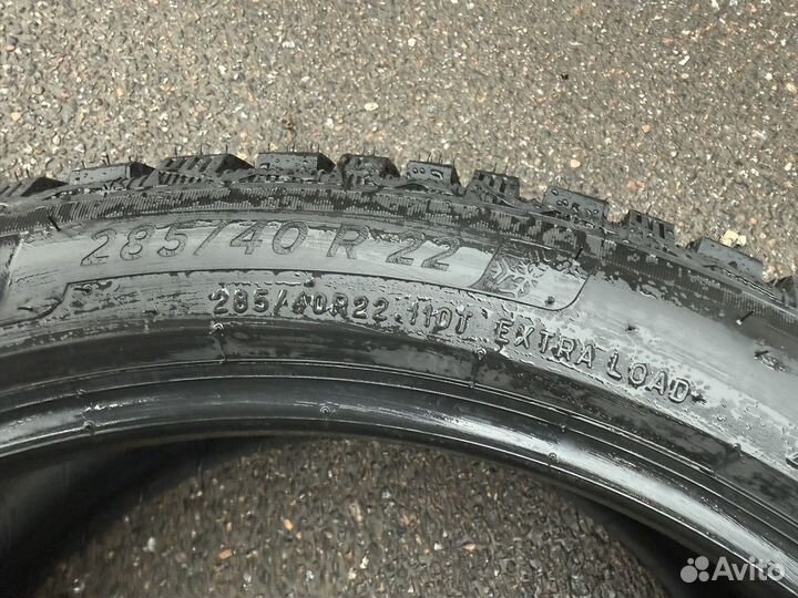 Michelin X-Ice North 4 SUV 285/40 R22 и 325/35 R22 114H