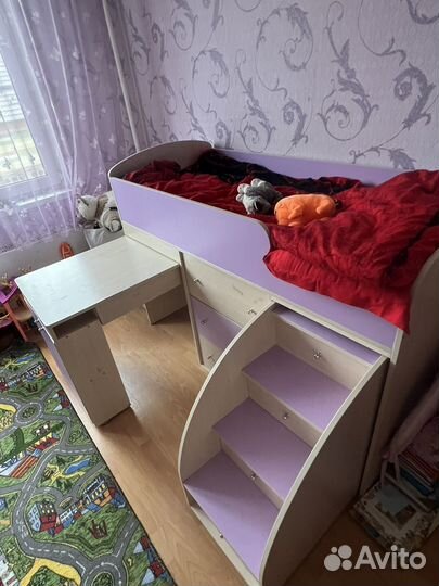 Детская кровать чердак