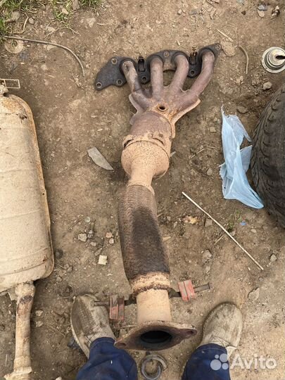 Выпускной коллектор ford focus 2 2.0